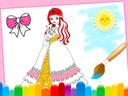 Princess Coloring Glitter icon