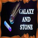 Galaxy and Stone icon