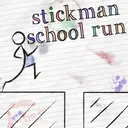 Stickman School Run icon