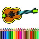 BTS Music Instrument Coloring Book icon