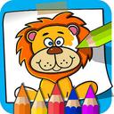 Coloring Book For Kids: Animal Coloring Pages is t icon