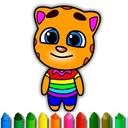 Talking Tom Coloring Book icon