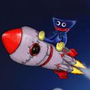 Huggy Wuggy in space icon