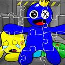 Rainbow Friend Cartoon Jigsaw icon