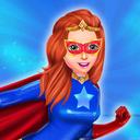 Super Power Hero Girls Runner Game Adventure icon