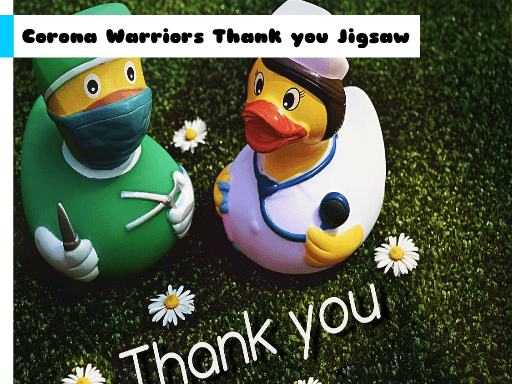 Corona Warriors Thank you Jigsaw