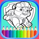 PAW Patrol Coloring Book for Puppy patrol for kids icon