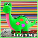 Cute Dinosaur Jigsaw icon