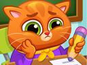 Lovely Virtual Cat At School icon