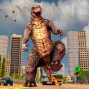 Monster Dinosaur Rampage City Attack icon