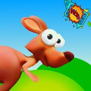 New game kangaroo jumping and running