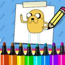 Adventure Time: How to Draw Jake icon