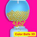 Color Balls Fill 3d - Bucket Fill Challenge icon
