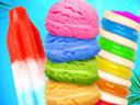 Rainbow Ice Cream And Popsicles - Icy Dessert Make icon