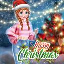 Anna Frozen Christmas Sweater Design icon
