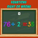 Equations Right or Wrong icon