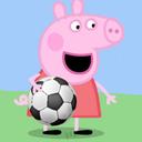 piga pig soccer shoot up icon