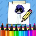 Teen Titans Go! How to Draw Raven icon