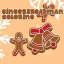 Gingerbread Man Coloring icon