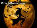 Witch Halloween Jigsaw icon