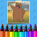 We Bare Bears: How to Draw Grizzly icon