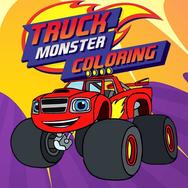 Blaze Monster Truck Coloring Book