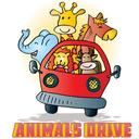 Animals Drive Jigsaw icon