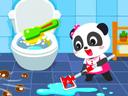 Baby Panda House Cleaning icon