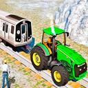 Tractor Towing Train 2022 3D icon