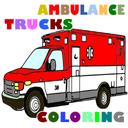 Ambulance Trucks Coloring Pages icon