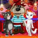 Talking Tom And Angela Halloween Party icon