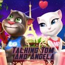 Talking Tom and Angela Coloring icon