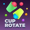 Cup Rotate: Falling Balls icon