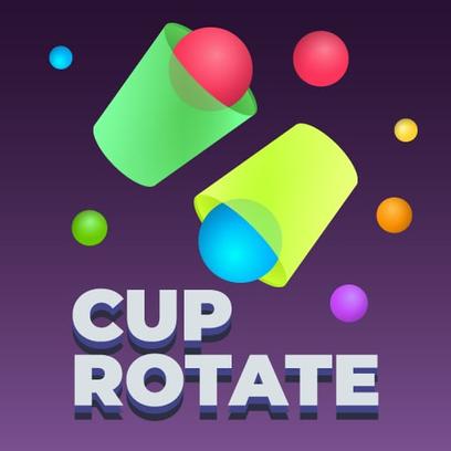Cup Rotate: Falling Balls