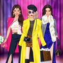 office Fashionista girl dress up icon