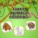 Funky Animals Coloring icon