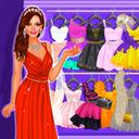 Girl Dress Up and Make Up Mall Shopping icon