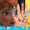 Anna frozen Hand Doctor: Fun Games for Girls Onlin icon