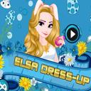 Elsa dress-up icon
