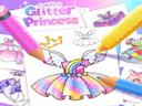 Princess Coloring Glitter For Girl icon