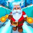 Subway Santa Runner Christmas icon