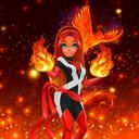 Princess Dark Phoenix icon