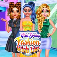Girls Spring Fashion Wish List
