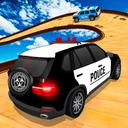 Police Prado Car Stunt Ramp Car Racing Game 3D icon