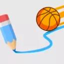 Basketball Line icon