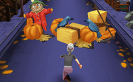 Angry Gran Run Halloween Village