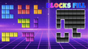 Blocks Fill Tangram icon