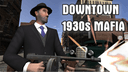 Downtown 1930s Mafia icon