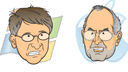 Gates vs Jobs icon
