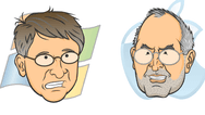 Gates vs Jobs